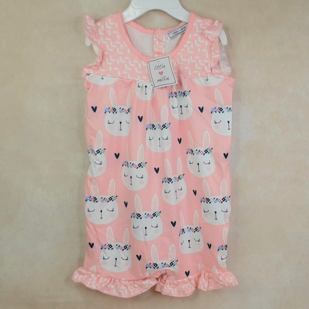 'LITTLE MILLIE' RUFFLE ROMPER - Picture 3 of 14